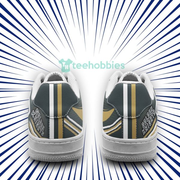 golden knights logo and striped style air force shoes for fans 3 qibba 600x600px Golden Knights Logo And Striped Style Air Force Shoes For Fans