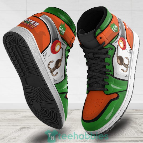 gon freecss custom hunter x hunter anime air hightop shoes 2 prFbw 600x600px Gon Freecss Custom Hunter x Hunter Anime Air Hightop Shoes