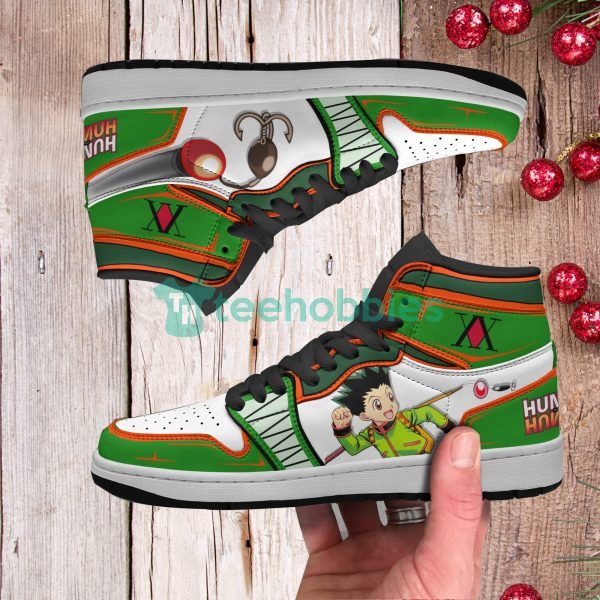 gon freecss custom hunter x hunter anime air jordan hightop shoes 3 6P62r 600x600px Gon Freecss Custom Hunter X Hunter Anime Air Jordan Hightop Shoes