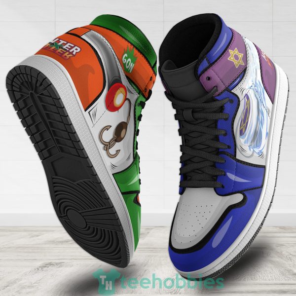 gon freecss x killua zoldyck custom anime air hightop shoes 2 75ZPE 600x600px Gon Freecss x Killua Zoldyck Custom Anime Air Hightop Shoes