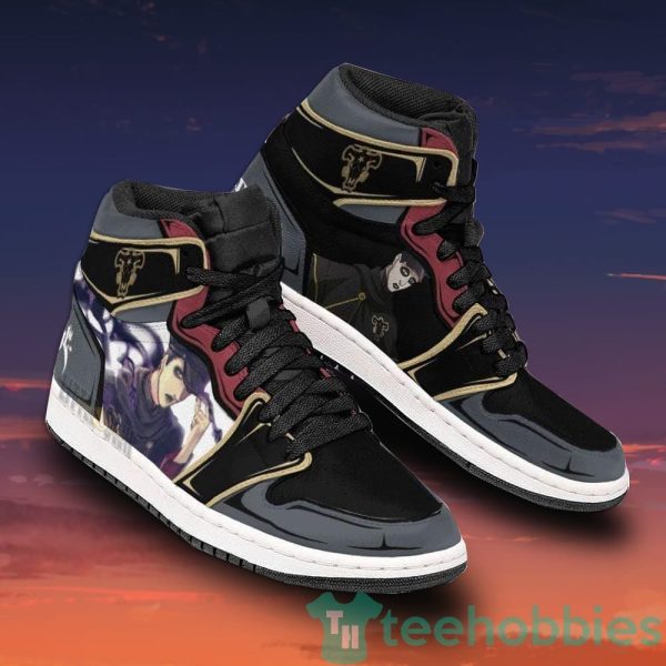 gordon agrippa custom black clover anime air jordan hightop shoes 4 MGBMd 600x600px Gordon Agrippa Custom Black Clover Anime Air Jordan Hightop Shoes
