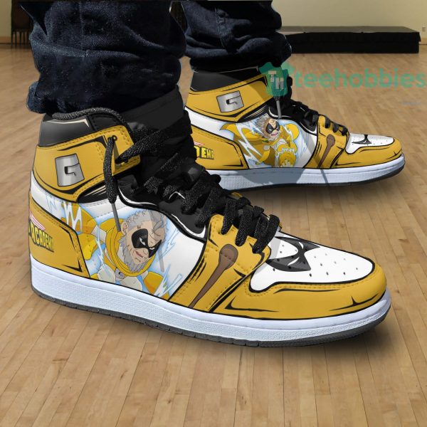 gran torino custom my hero academia anime air jordan hightop shoes 4 V5jPw 600x600px Gran Torino Custom My Hero Academia Anime Air Jordan Hightop Shoes