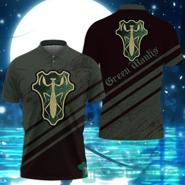 green mantis black clover custom anime polo shirt for men and women 1 1pTtP 600x600px Green Mantis Black Clover Custom Anime Polo Shirt For Men And Women