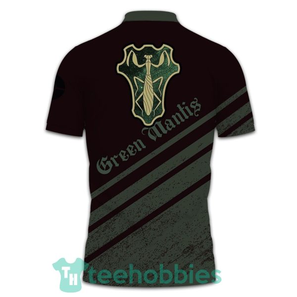 green mantis black clover custom anime polo shirt for men and women 3 bUOfG 600x600px Green Mantis Black Clover Custom Anime Polo Shirt For Men And Women