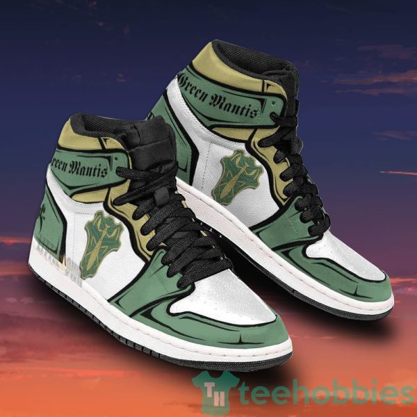 green mantis custom black clover anime air jordan hightop shoes 4 TFPp1 600x600px Green Mantis Custom Black Clover Anime Air Jordan Hightop Shoes