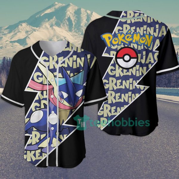 greninja custom pokemon anime jersey baseball shirt for fans 1 mbvwx 600x600px Greninja Custom Pokemon Anime Jersey Baseball Shirt For Fans