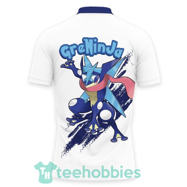 greninja white polo shirt pokemon custom anime gift for fans 3 tLgAl 600x600px Greninja White Polo Shirt Pokemon Custom Anime Gift For Fans