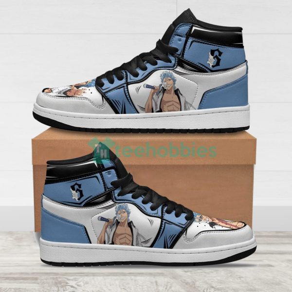 grimmjow sneakers custom bleach manga air jordan hightop shoes 1 0YMBw 600x600px Grimmjow Sneakers Custom Bleach Manga Air Jordan Hightop Shoes