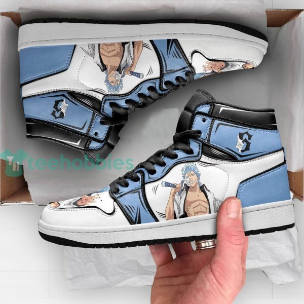 grimmjow sneakers custom bleach manga air jordan hightop shoes 4 kHcmt 600x600px Grimmjow Sneakers Custom Bleach Manga Air Jordan Hightop Shoes