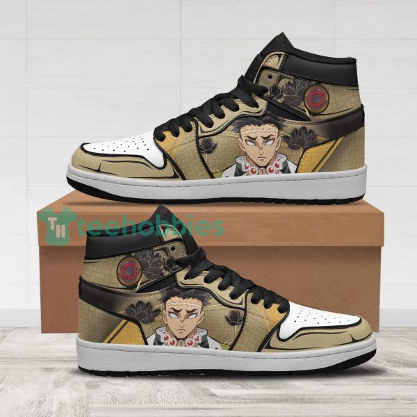 gyomei himejima custom demon slayer air jordan hightop shoes 1 ENeGi 600x600px Gyomei Himejima Custom Demon Slayer Air Jordan Hightop Shoes