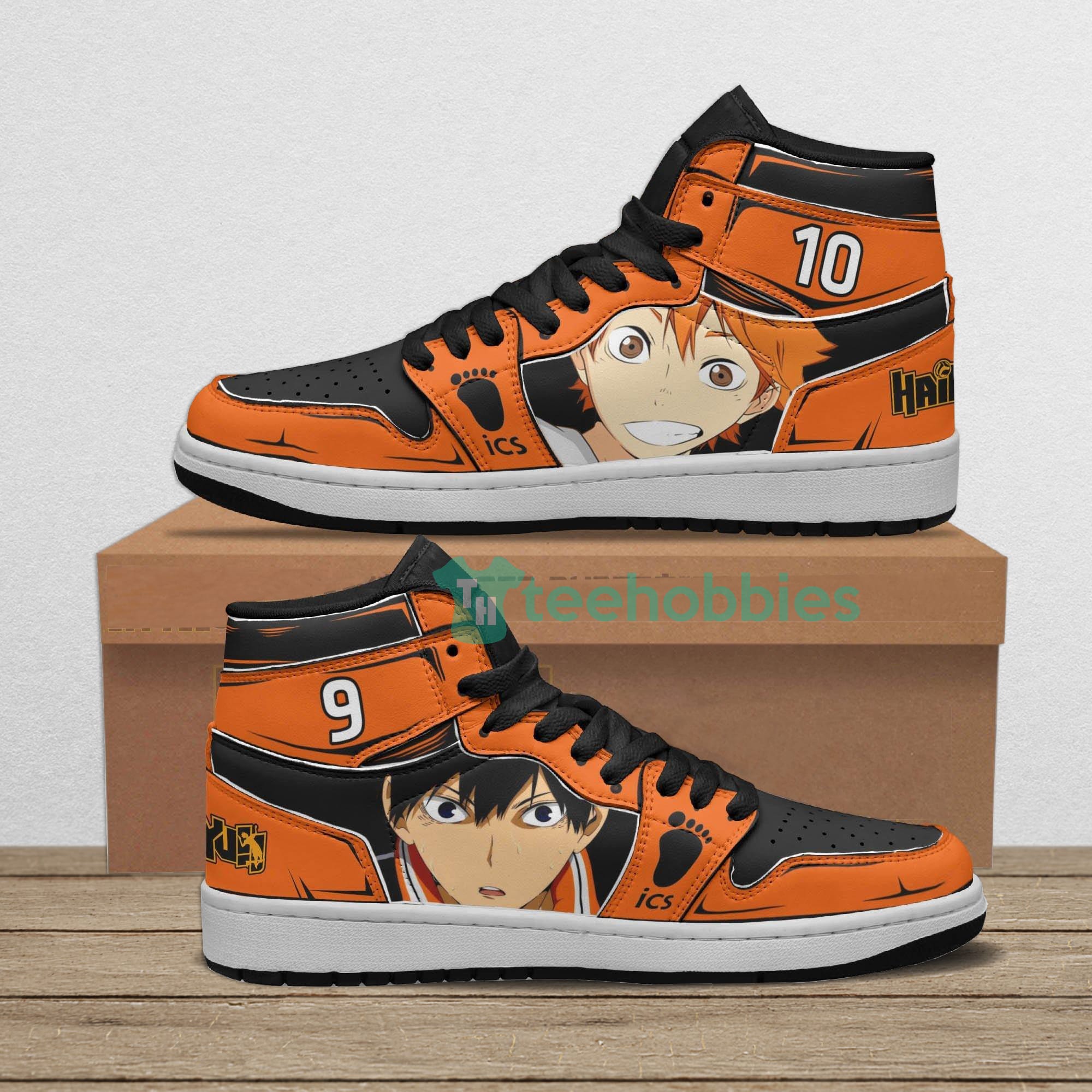 Haikyuu Anime Air Jordan Hightop Shoes Sneakers Custom Kageyama x Shoyo