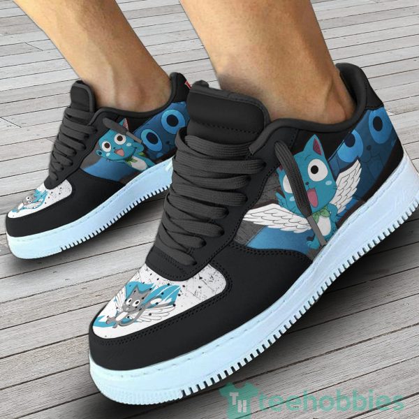 happy custom fairy tail anime air force shoes 4 GwLyH 600x600px Happy Custom Fairy Tail Anime Air Force Shoes