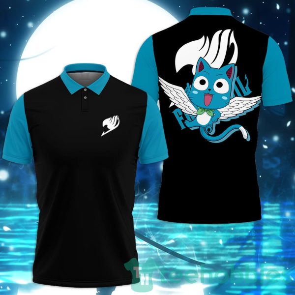 happy fairy tail custom anime polo shirt for men and women 1 dAKia 600x600px Happy Fairy Tail Custom Anime Polo Shirt For Men And Women