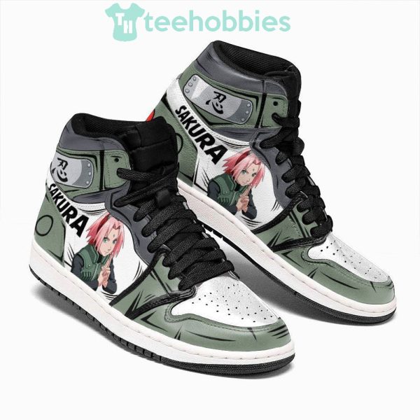haruno sakura sneakers jounin naruto anime custom air jordan hightop shoes 2 3OHsH 600x600px Haruno Sakura Sneakers Jounin Naruto Anime Custom Air Jordan Hightop Shoes