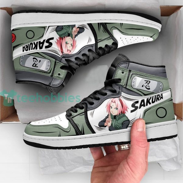 haruno sakura sneakers jounin naruto anime custom air jordan hightop shoes 4 cI8nJ 600x600px Haruno Sakura Sneakers Jounin Naruto Anime Custom Air Jordan Hightop Shoes