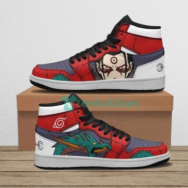 hashirama senju custom naruto anime air jordan hightop shoes 1 oAHo5 600x600px Hashirama Senju Custom Naruto Anime Air Jordan Hightop Shoes