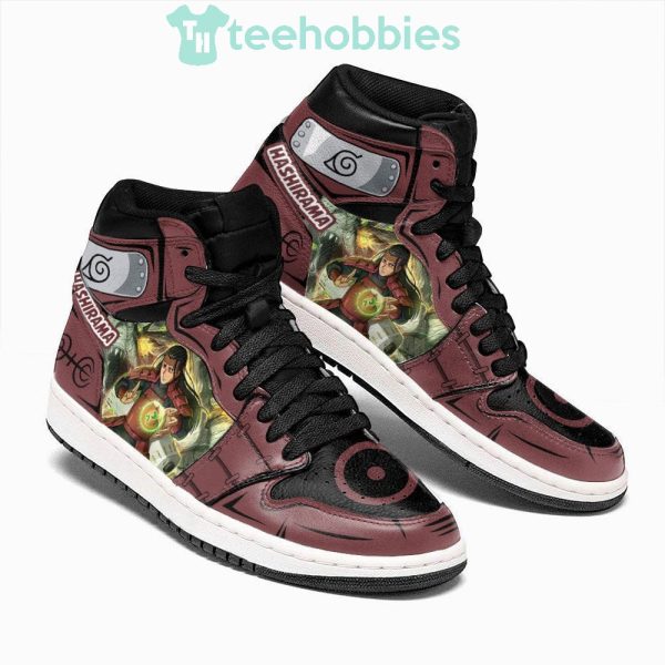 hashirama senju sneakers naruto anime custom air jordan hightop shoes 2 7cBst 600x600px Hashirama Senju Sneakers Naruto Anime Custom Air Jordan Hightop Shoes