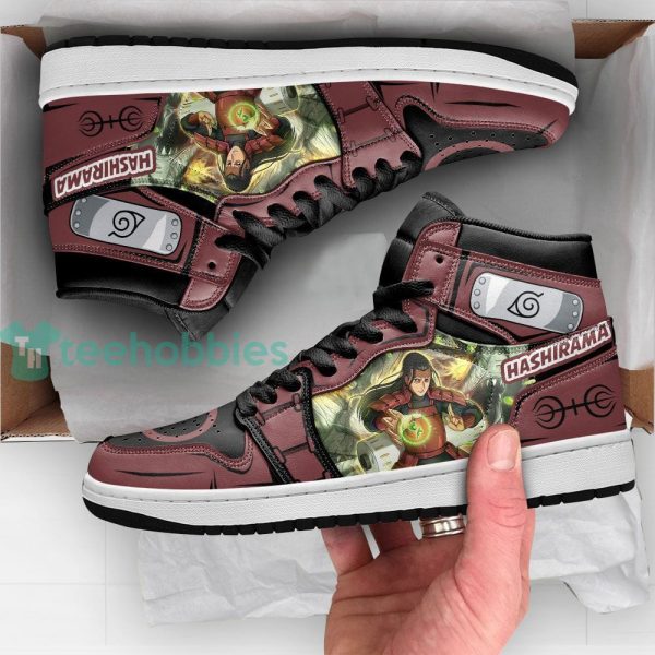 hashirama senju sneakers naruto anime custom air jordan hightop shoes 4 H3oy4 600x600px Hashirama Senju Sneakers Naruto Anime Custom Air Jordan Hightop Shoes