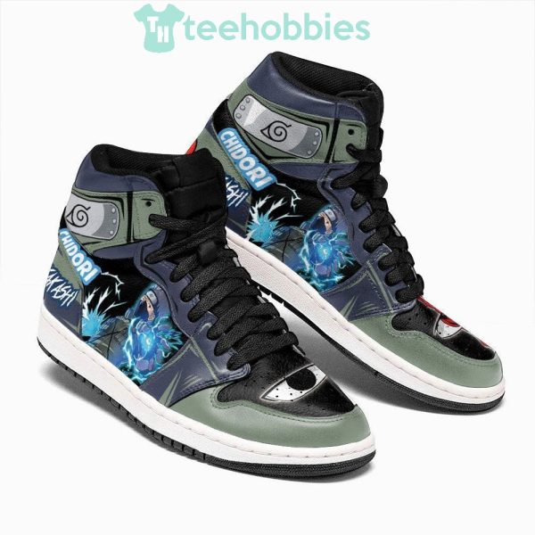 hatake kakashi chidori sneakers naruto anime custom air jordan hightop shoes 2 mSqxu 600x600px Hatake Kakashi Chidori Sneakers Naruto Anime Custom Air Jordan Hightop Shoes