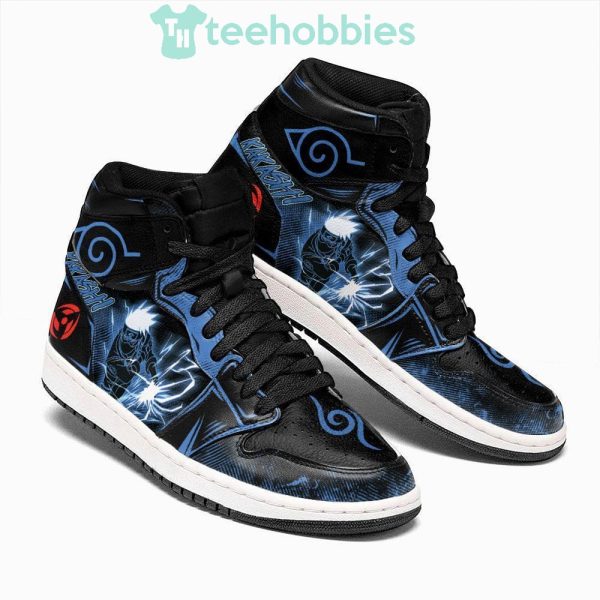 hatake kakashi thunder sneakers naruto anime custom air jordan hightop shoes 2 DfVVS 600x600px Hatake Kakashi Thunder Sneakers Naruto Anime Custom Air Jordan Hightop Shoes