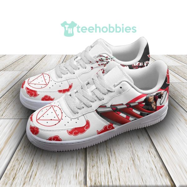 hidan akatsuki custom naruto anime fans air force shoes 1 Ay6Ak 600x600px Hidan Akatsuki Custom Naruto Anime Fans Air Force Shoes