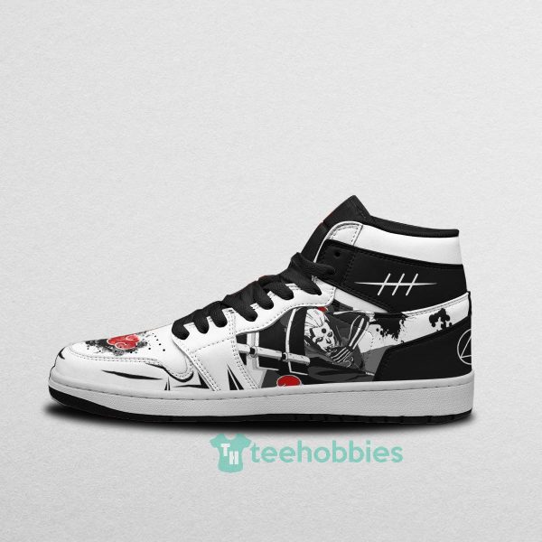 hidan akatsuki sneakers custom naruto anime air jordan hightop shoes 3 crmdj 600x600px Hidan Akatsuki Sneakers Custom Naruto Anime Air Jordan Hightop Shoes