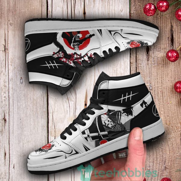 hidan akatsuki sneakers custom naruto anime air jordan hightop shoes 4 qV4VS 600x600px Hidan Akatsuki Sneakers Custom Naruto Anime Air Jordan Hightop Shoes