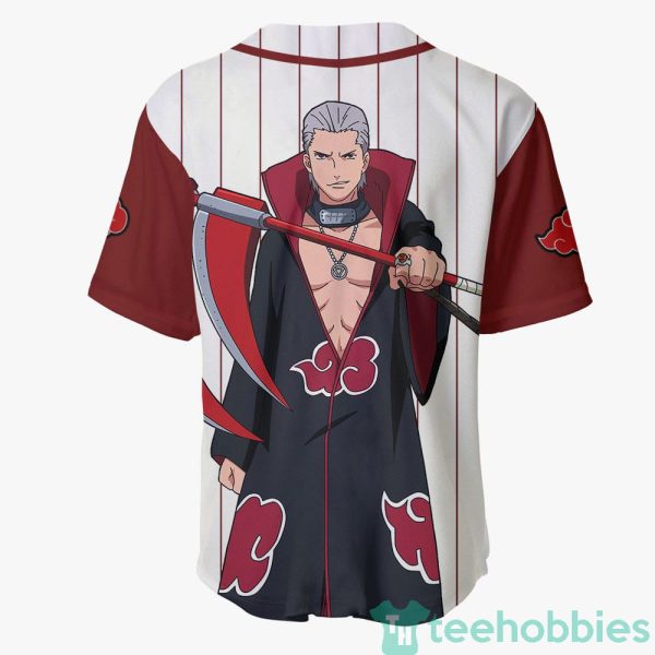 hidan custom akatsuki anime jersey baseball shirt for fans 3 8PlUg 600x600px Hidan Custom Akatsuki Anime Jersey Baseball Shirt For Fans