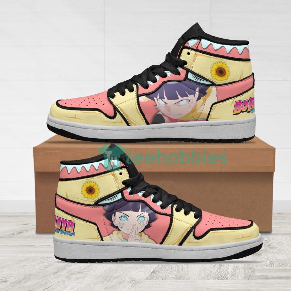 himawari uzumaki anime boruto custom air jordan hightop shoes 1 G2s4c 600x600px Himawari Uzumaki Anime Boruto Custom Air Jordan Hightop Shoes