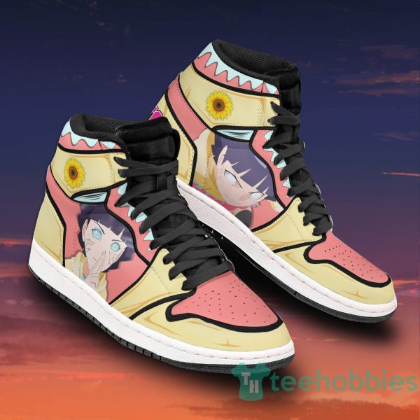 himawari uzumaki anime boruto custom air jordan hightop shoes 2 58HiA 600x600px Himawari Uzumaki Anime Boruto Custom Air Jordan Hightop Shoes
