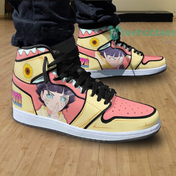 himawari uzumaki anime boruto custom air jordan hightop shoes 4 eMFjQ 600x600px Himawari Uzumaki Anime Boruto Custom Air Jordan Hightop Shoes