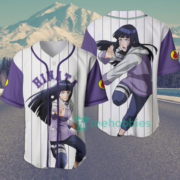 hinata hyuga custom anime white jersey baseball shirt for fans 1 ysC6G 600x600px Hinata Hyuga Custom Anime White Jersey Baseball Shirt For Fans