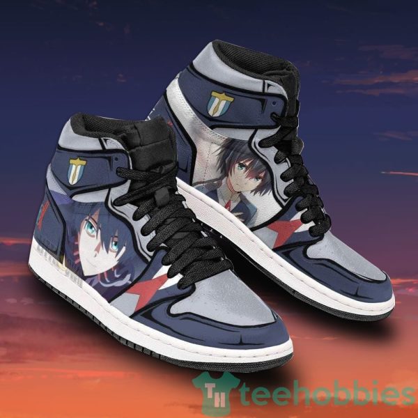 hiro custom darling in the franxx anime air jordan hightop shoes 4 ib5JG 600x600px Hiro Custom Darling in the Franxx Anime Air Jordan Hightop Shoes