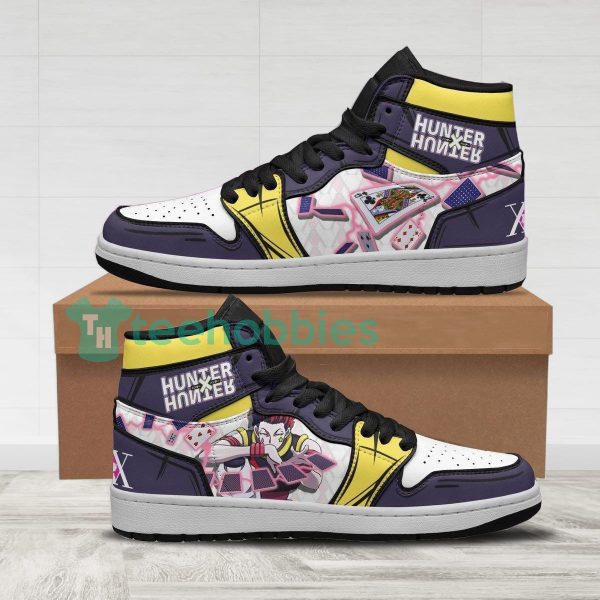 hisoka hunter x hunter anime air jordan hightop shoes 1 NS4Un 600x600px Hisoka Hunter X Hunter Anime Air Jordan Hightop Shoes
