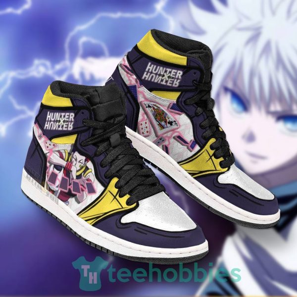 hisoka hunter x hunter anime air jordan hightop shoes 4 t8sX4 600x600px Hisoka Hunter X Hunter Anime Air Jordan Hightop Shoes