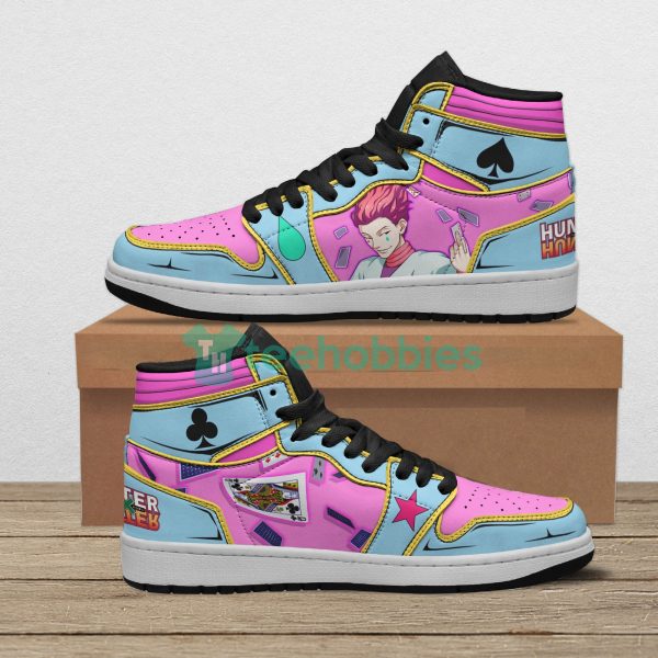 hisoka morow custom hunter x hunter anime air jordan hightop shoes 1 8Di4k 600x600px Hisoka Morow Custom Hunter X Hunter Anime Air Jordan Hightop Shoes