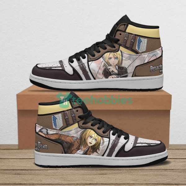 historia reiss custom attack on titan anime air jordan hightop shoes 1 nNuqJ 600x600px Historia Reiss Custom Attack On Titan Anime Air Jordan Hightop Shoes