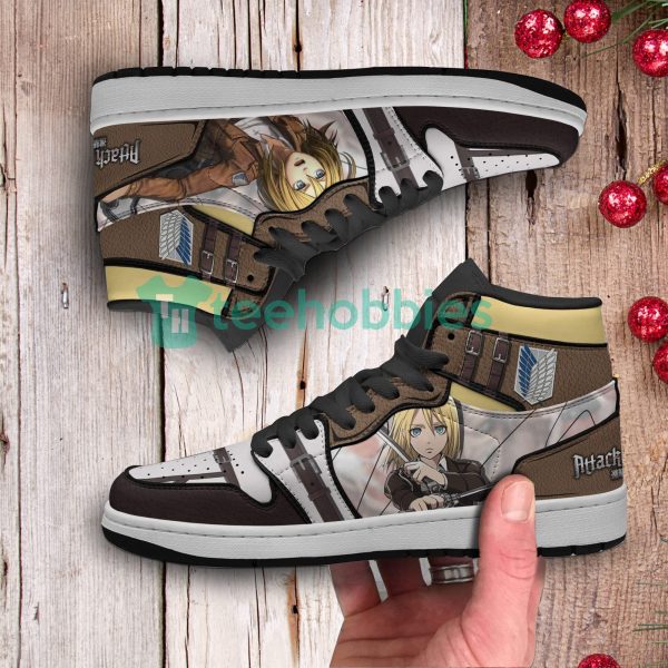 historia reiss custom attack on titan anime air jordan hightop shoes 2 CPden 600x600px Historia Reiss Custom Attack On Titan Anime Air Jordan Hightop Shoes