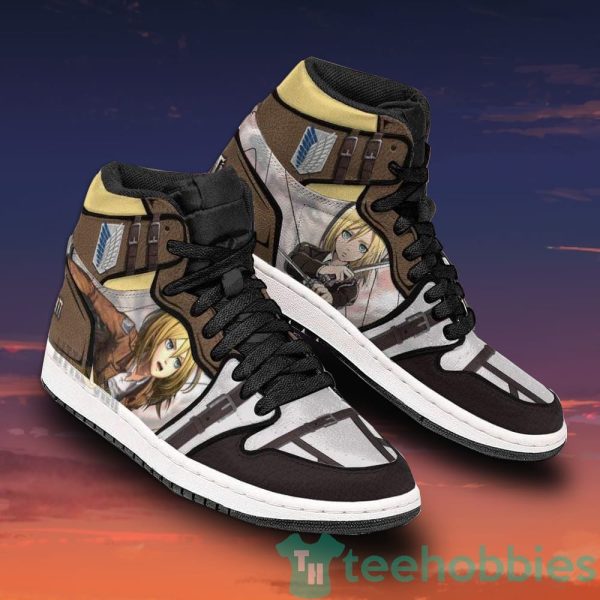 historia reiss custom attack on titan anime air jordan hightop shoes 3 BEZ0p 600x600px Historia Reiss Custom Attack On Titan Anime Air Jordan Hightop Shoes