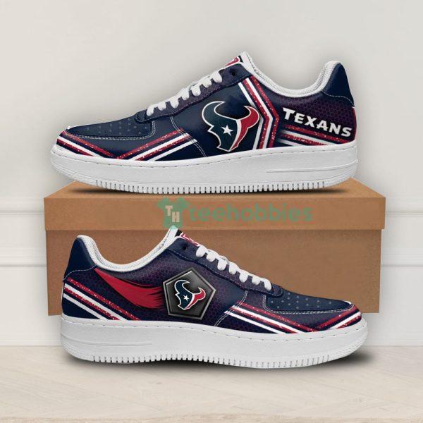houston texas logo and striped style air force shoes for fans 1 3xq0k 600x600px Houston Texas Logo And Striped Style Air Force Shoes For Fans
