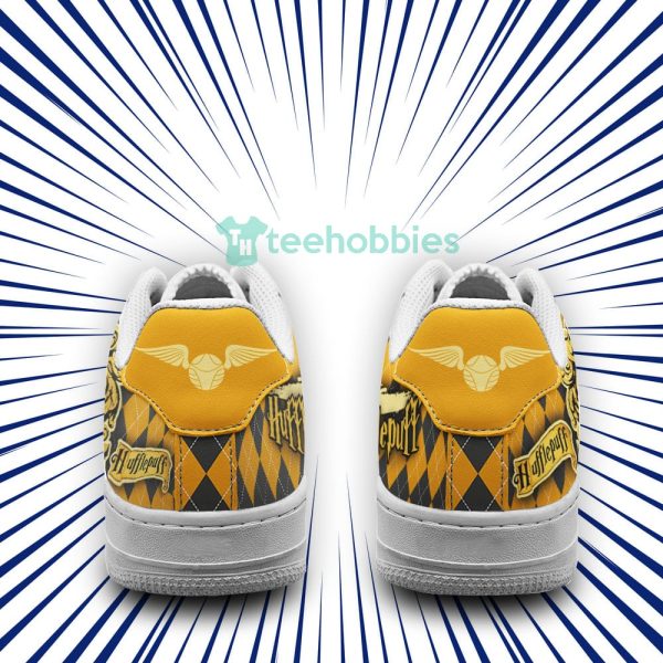 hufflepuff air sneakers custom harry potter air force shoes for fans 2 O0Fo2 600x600px Hufflepuff Air Sneakers Custom Harry Potter Air Force Shoes For Fans