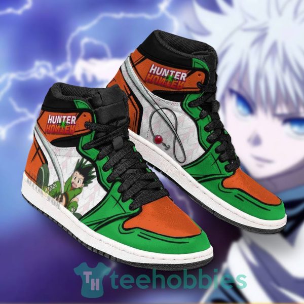 hunter x hunter anime gon freecss air jordan hightop shoes 2 3LTln 600x600px Hunter X Hunter Anime Gon Freecss Air Jordan Hightop Shoes