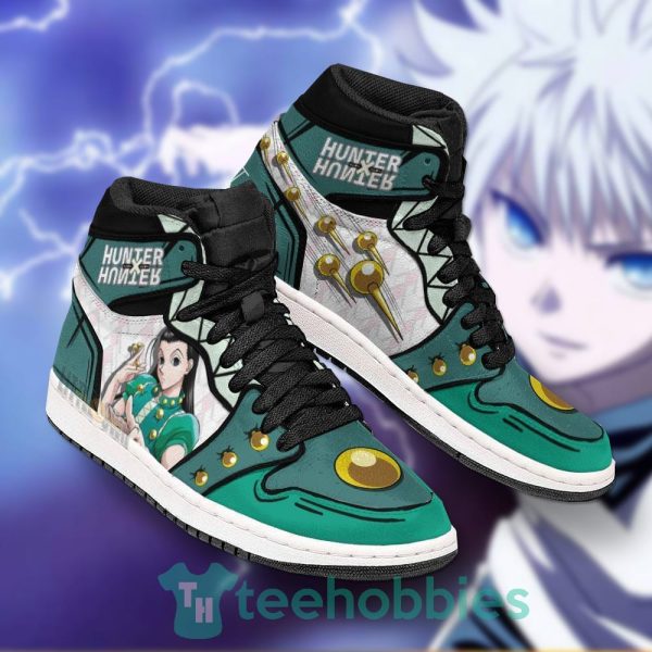 hunter x hunter anime illumi zoldyck air jordan hightop shoes 2 WRqe2 600x600px Hunter X Hunter Anime Illumi Zoldyck Air Jordan Hightop Shoes