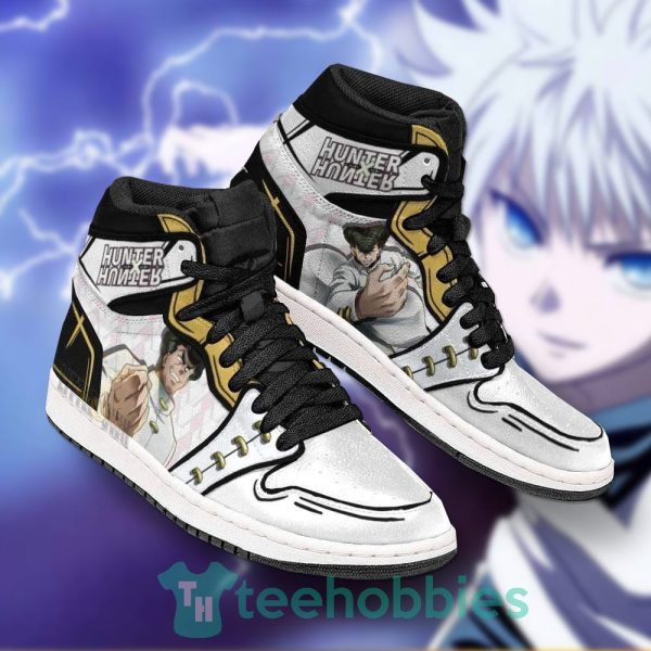hunter x hunter anime knuckle bine air jordan hightop shoes 2 Yg9r2 600x600px Hunter X Hunter Anime Knuckle Bine Air Jordan Hightop Shoes