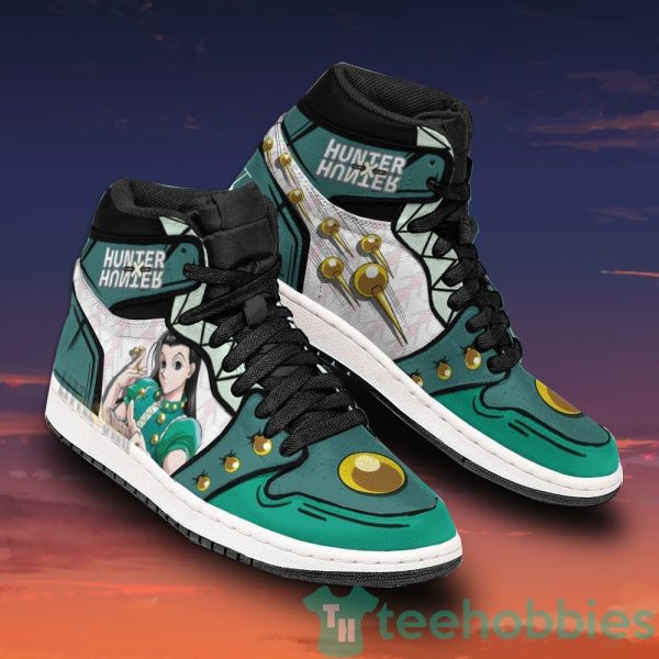 hunter x hunter fans illumi zoldyck anime air jordan hightop shoes 2 7yiTd 600x600px Hunter x Hunter Fans Illumi Zoldyck Anime Air Jordan Hightop Shoes