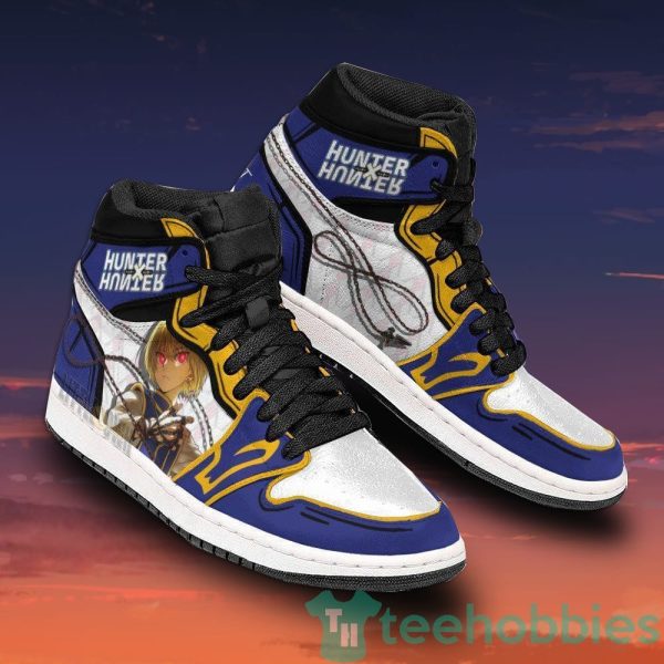 hunter x hunter fans kurapika anime air jordan hightop shoes 4 Mplk0 600x600px Hunter x Hunter Fans Kurapika Anime Air Jordan Hightop Shoes