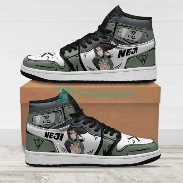 hyuga neji sneakers jounin naruto anime custom air jordan hightop shoes 1 ebon2 600x600px Hyuga Neji Sneakers Jounin Naruto Anime Custom Air Jordan Hightop Shoes