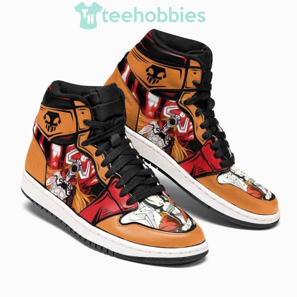ichigo demon hollow sneakers custom bleach manga air jordan hightop shoes 2 aWV7L 600x600px Ichigo Demon Hollow Sneakers Custom Bleach Manga Air Jordan Hightop Shoes