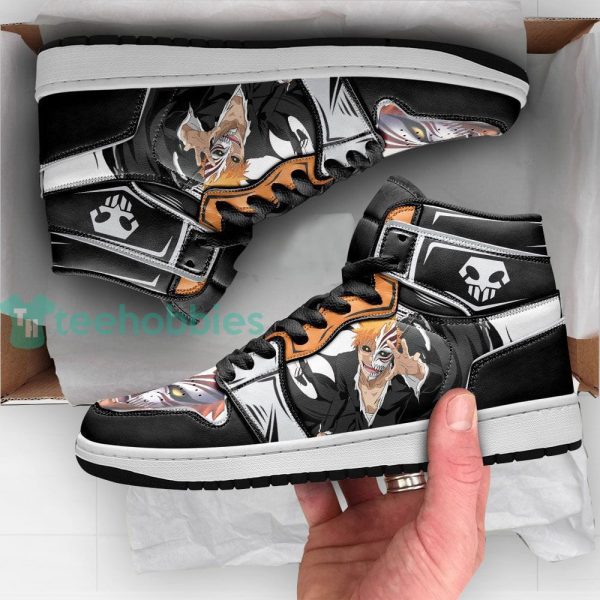 ichigo hollow sneakers custom bleach manga air jordan hightop shoes 4 by60k 600x600px Ichigo Hollow Sneakers Custom Bleach Manga Air Jordan Hightop Shoes