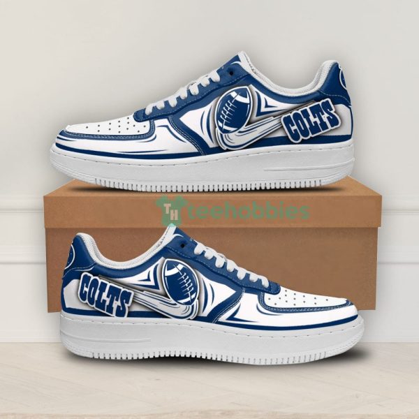 indianapolis colts custom ball air force shoes for fans 1 iNHXs 600x600px Indianapolis Colts Custom Ball Air Force Shoes For Fans